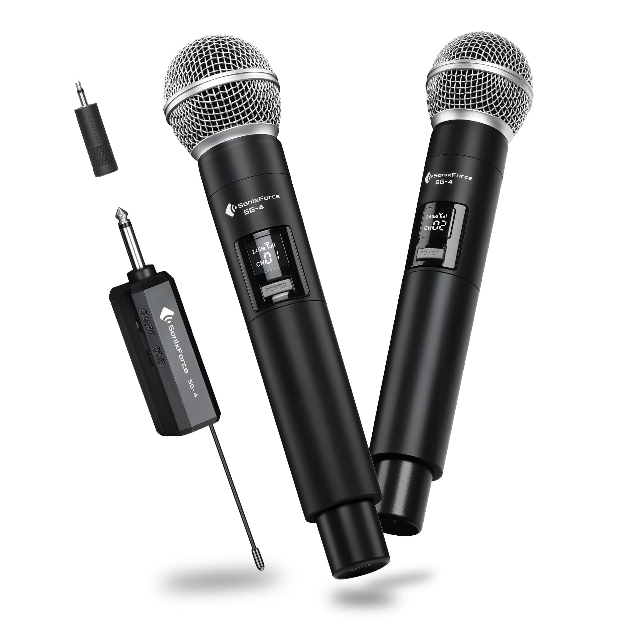 Amazon.com: SonixForce Wireless Microphones - Dual Rechargeable